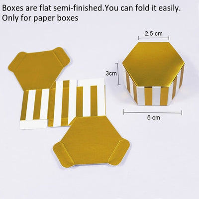 DIY106 :10pcs/lot Chocolate Box for Wedding Party