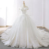 HW08 Plus Size Off The Shoulder Princess Bridal Dresses