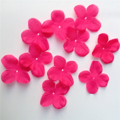 DIY139 Artificial Cherry Blossom Rose Flowers Petals ( 10 Colors )