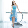 PP132 Short Front Long Back Prom Dresses(5 Colors)