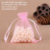 DIY111 :50pcs/lot Organza Fabric Bags for Party & Wedding Gift Bags