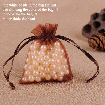 DIY111 :50pcs/lot Organza Fabric Bags for Party & Wedding Gift Bags