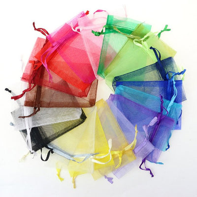 DIY111 :50pcs/lot Organza Fabric Bags for Party & Wedding Gift Bags