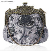 CB46 Vintage Beaded Sequin Party Clutch Bags